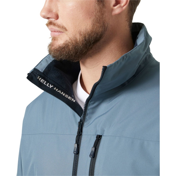 2025 Helly Hansen Da Uomo Crew Giacca A Strati Intermedi 2.0 34444 - Washed Navy